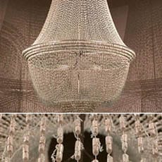 Amazing Chandeliers Created with Everyday Items