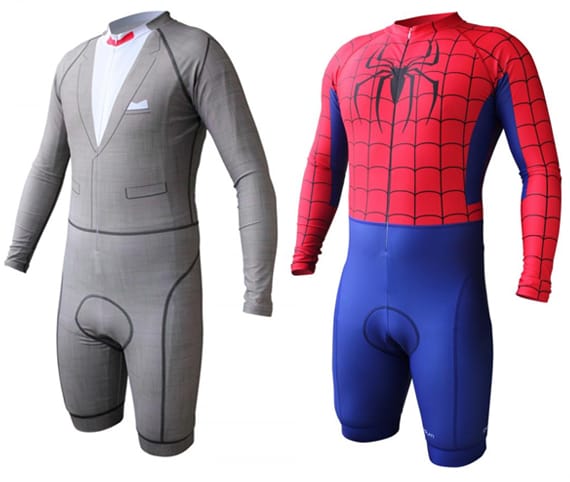 Pee-Wee Herman, Spider-Man, and More Awesome Cycling Skinsuits