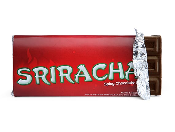 Sriracha Chocolate Bars Are Hot Stuff