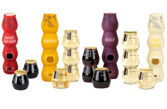 Stacked Wine Saves Precious Drinking Time