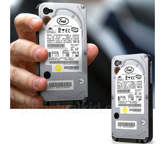 Hard Drive iPhone Case Conceals Your Geeky