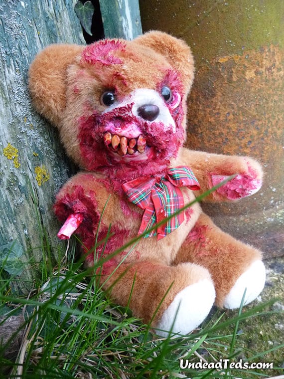 Nightmare Inducing Zombie Teddy Bears