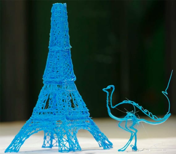 Draw Sculptures With A 3D Printing Pen