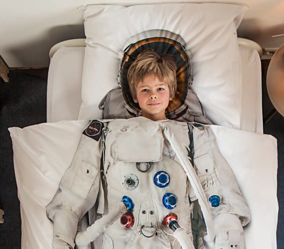 This Astronaut Bedding Is Out of This World