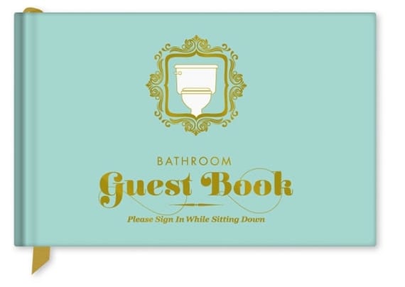 Share A Special Movement With The Bathroom Guest Book