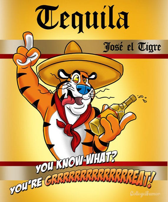 When Kid's Cereal Mascots Drink Alcohol
