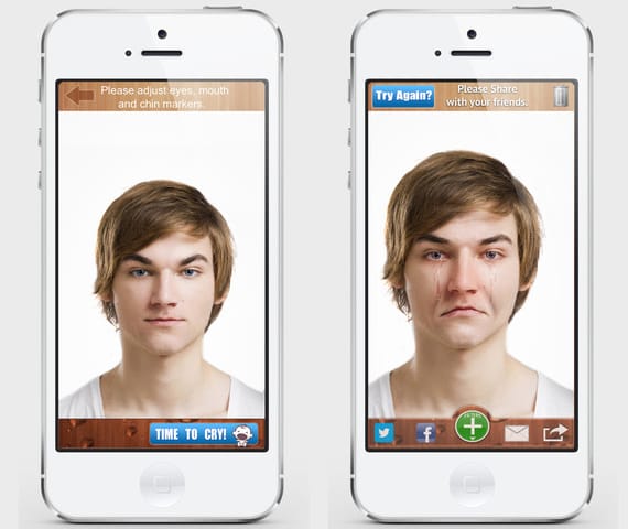 Make Happy People Sad With the CryFace App