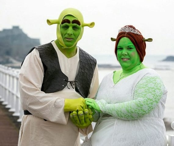 One Shrek Of A Wedding