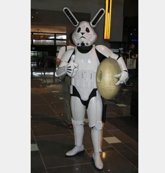 Stormtrooper Easter Bunny