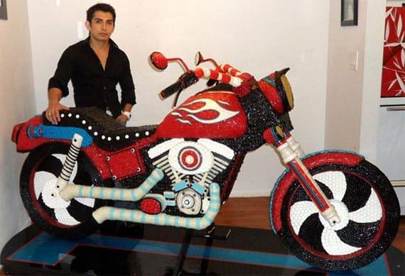 Mmm, A Motorcycle Made Out Of Candy
