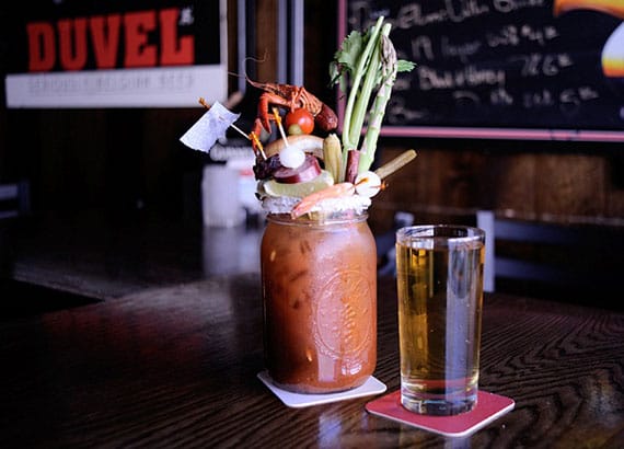 The Craziest Bloody Mary EVAR!