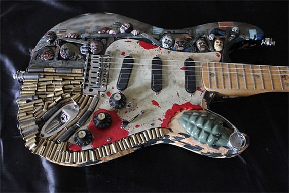 Hard Core Zombie Apocalypse Guitar