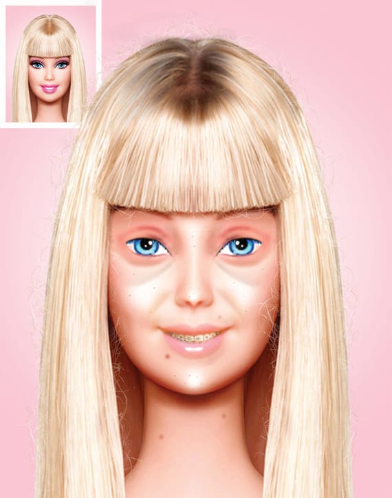 This is What Barbie Looks Like Without Makeup