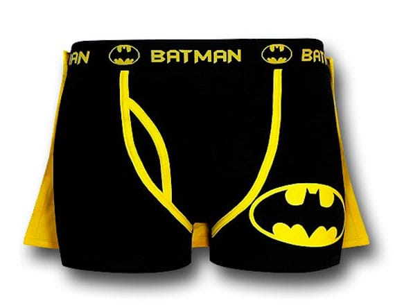 Batman Boxer Briefs With A Cape | Incredible Things