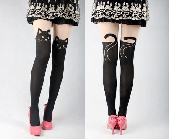 These Cat Tights Are Super Purrrty
