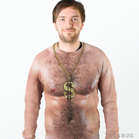 A Sweater That Gives You A Hairy Chest