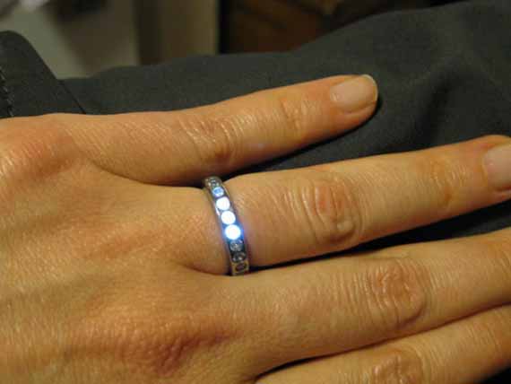 Ring Lights Up When You Hold Hands