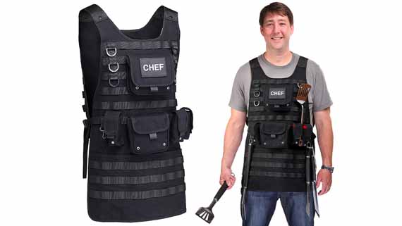 Chef Of Police: A Tactical BBQ Apron