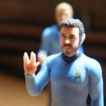 Custom 3D Printed Star Trek Figures