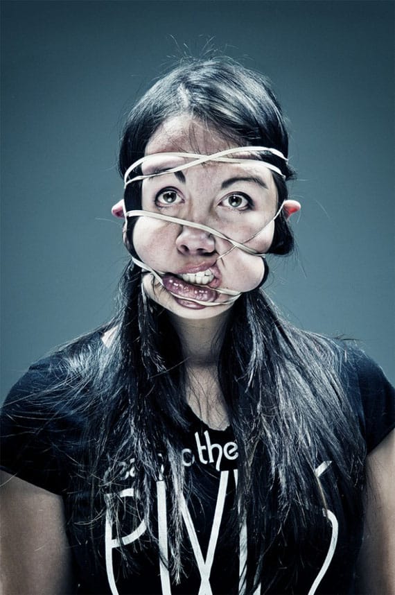 Cannot Unsee: Rubber Band Portraits