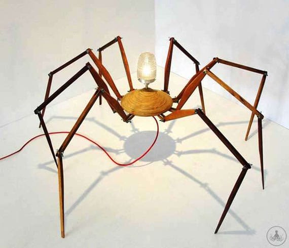 I'd Rather Sit In Darkness: Spider Lamp