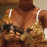 Barbie Head Bra