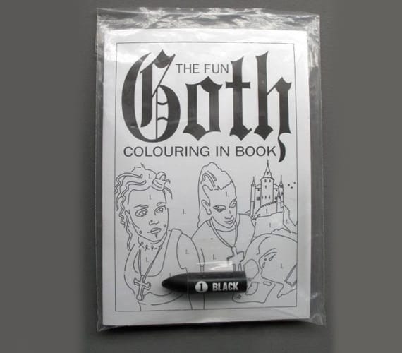 The Goth Coloring Book