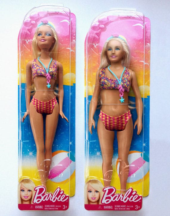 Artist Creates A More Realistic Barbie