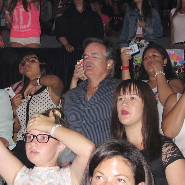 Dads At One Direction Concerts