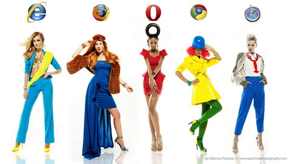 Women Dressed As Browsers