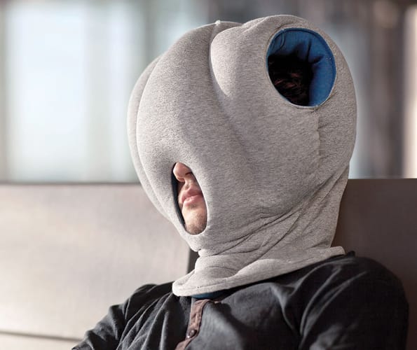 Serious Nappers Only: Power Nap Head Pillow