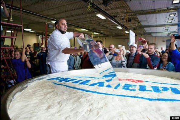 World's Largest Cheesecake Leaves No Ass Unfattened