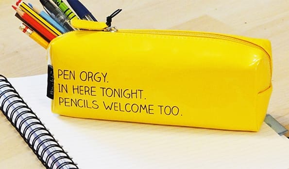 Pen Orgy Pencil Case (Pencils Welcome Too)