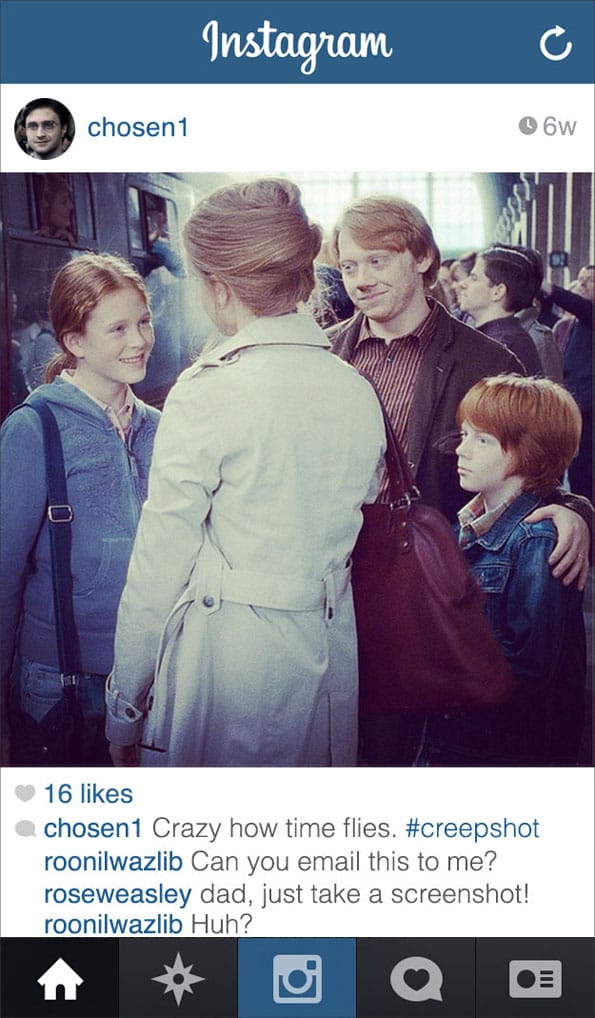 If Harry Potter Had Instagram