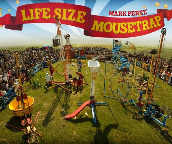 Life-Sized Version of Mousetrap Game in New York