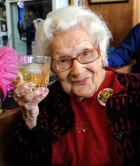 100 Year Old Lady Gives Secret To Long, Healthy Life