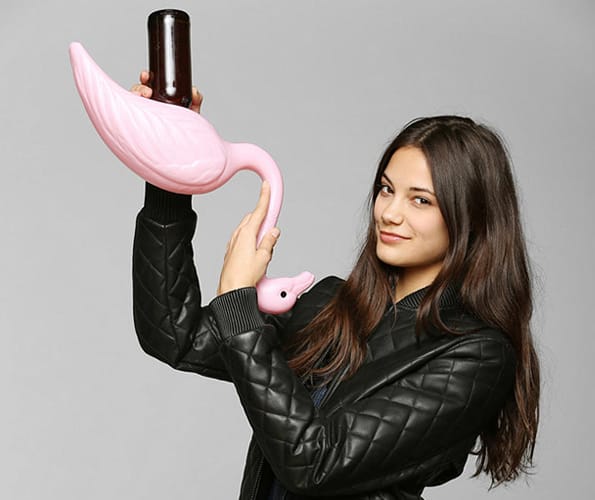 This Flamingo Wants You To Bury Your Head In The Toilet 