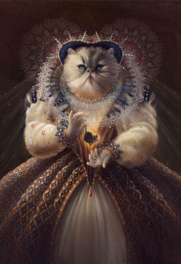 Animals Illustrated As Historical Figures