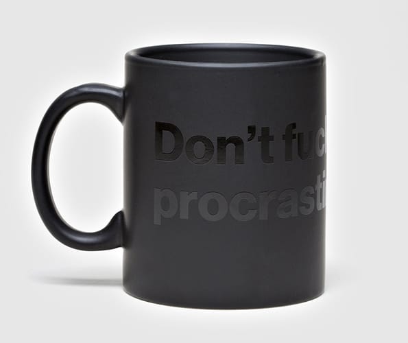This Mug Won't Let You F*cking Procrastinate 