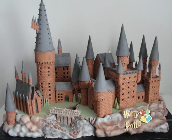 Hogwarts Made Out of Gingerbread