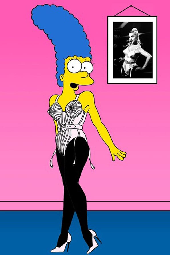 marge-simpson-famous-icons-2