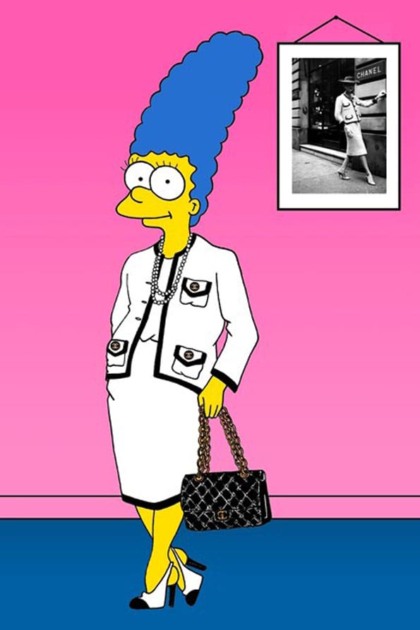 marge-simpson-famous-icons-3