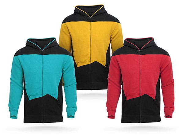 Star Trek Uniform Hoodies