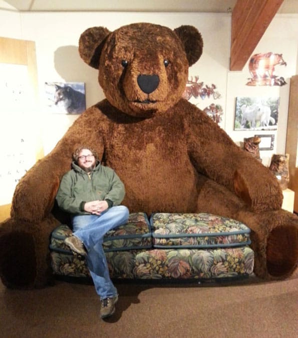 Giant Teddy Bear Sofa