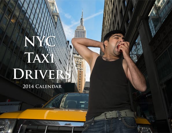 Funny NYC Taxi Drivers Beefcake Calendar