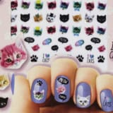 Cat Nail Stickers 