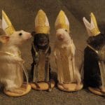 Taxidermied Mice Chess Set