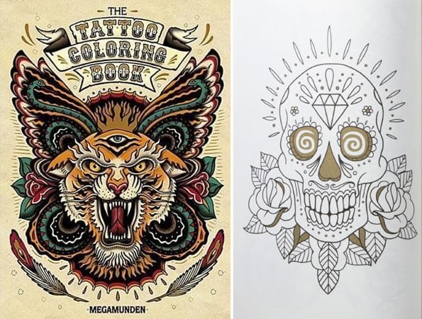 tattoo-coloring-book