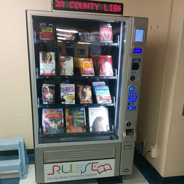 Vending Machines With Books Instead of Junk Food