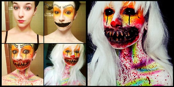 Horrifying Make Up Transformations